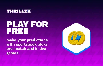 Thrillzz free-to-play social sportsbook experience with virtual currency betting