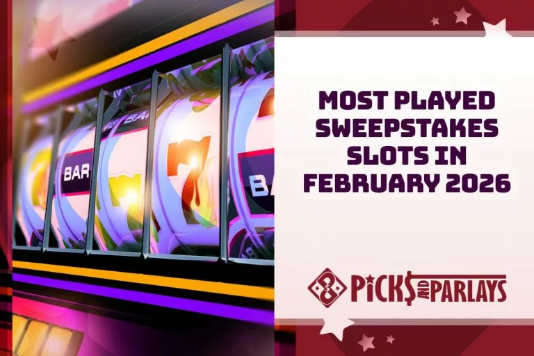 Most Played Sweepstakes Slots in February 2026
