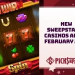 New Sweepstakes Casinos Just Added in February 2026