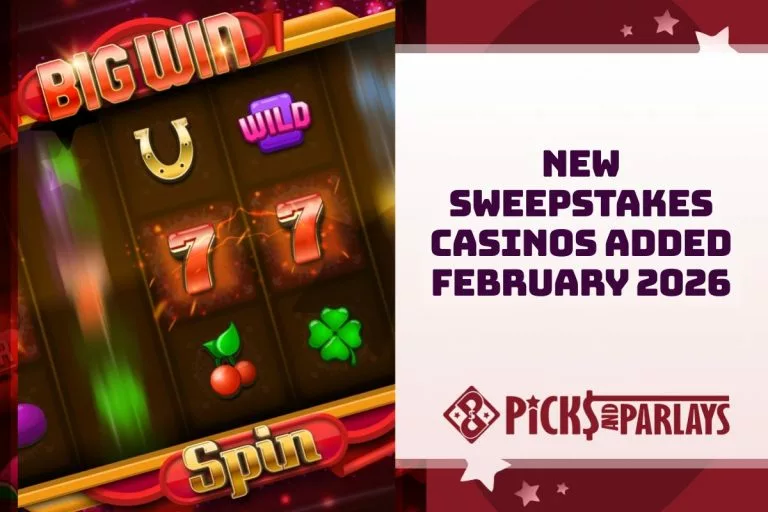 New Sweepstakes Casinos Added February 2026
