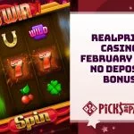 RealPrize Casino No Deposit Bonus For February 2026