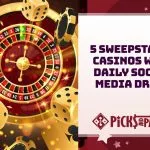 5 Sweepstakes Casinos Offering Daily Social Media Drops Right Now