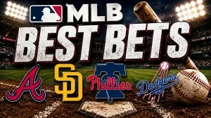Video: Dodgers vs Phillies + Padres vs Braves | Chip's Free MLB Picks Today