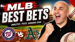 Video: Nationals vs A's: Saturday MLB Best Bets! | Best MLB Picks July 18, 2026