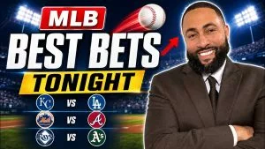 Video: BEST MLB Picks Today! Royals vs Dodgers, Mets vs Braves & Rays vs Athletics