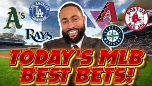 Video: Dodgers vs Diamondbacks, Athletics vs Red Sox & Rays vs Mariners | MLB Picks
